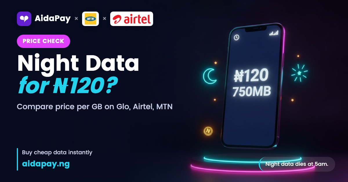 Night bundles cost less per GB, but the data dies at 5am