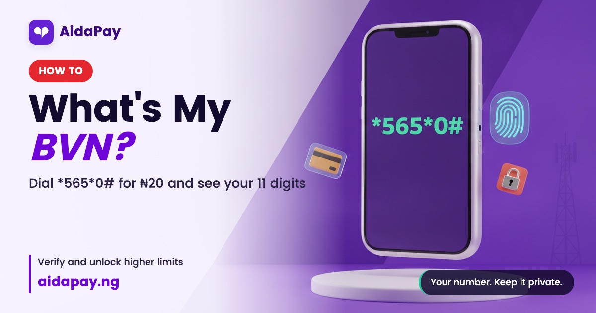 The 11-digit number, the ₦20 code, and when sharing it is safe