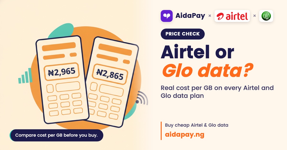Glo wins on cost per GB. Airtel wins on YouTube nights and 5G.