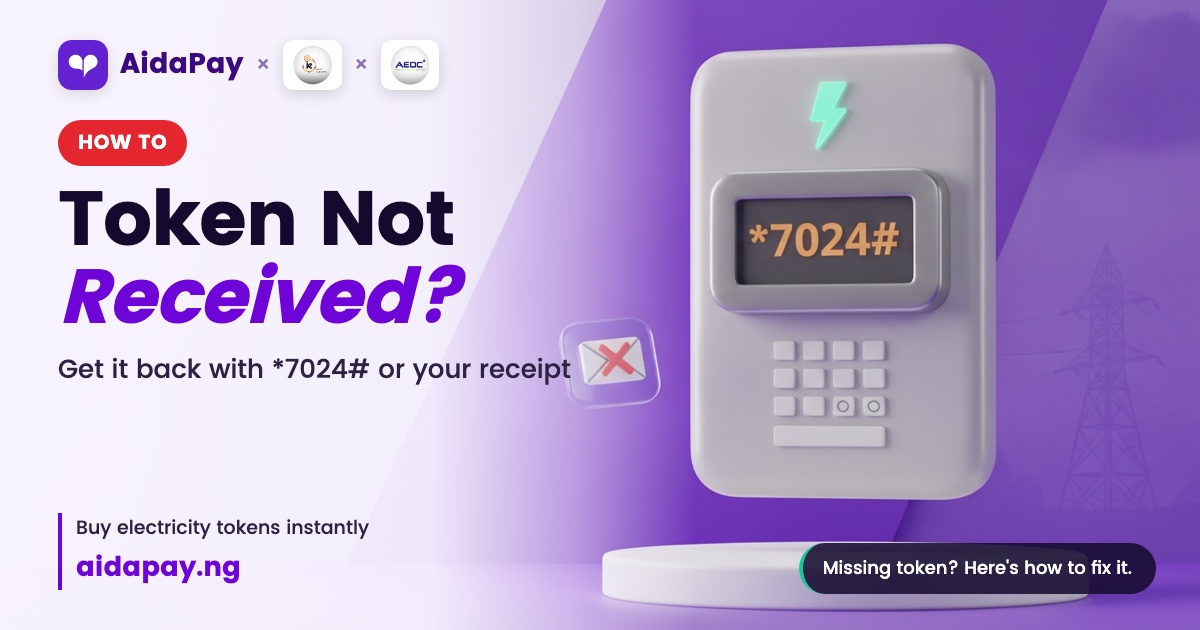 Debited but no token? Five causes and how to get your 20 digits